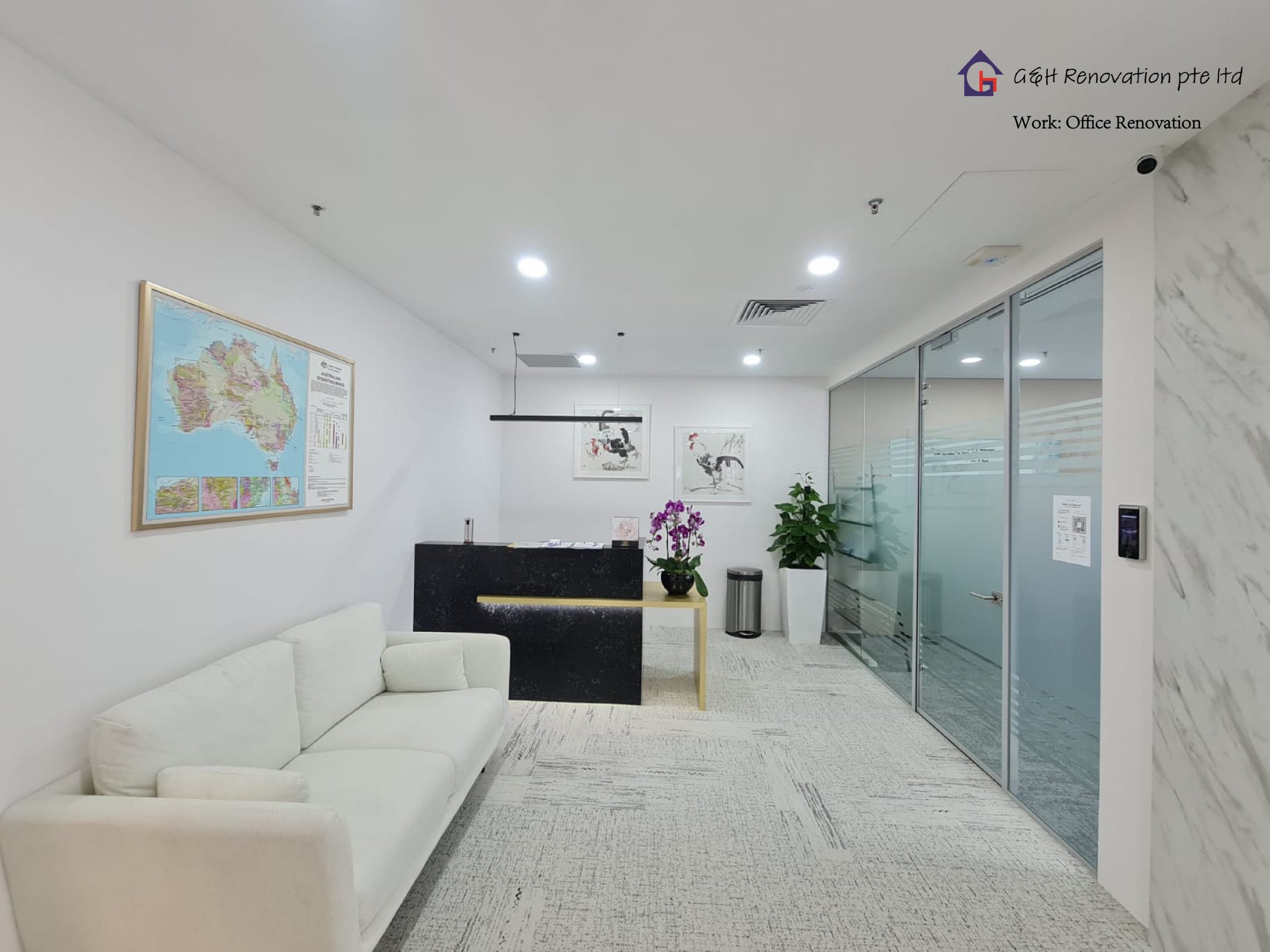 office renovation contractor in Singapore