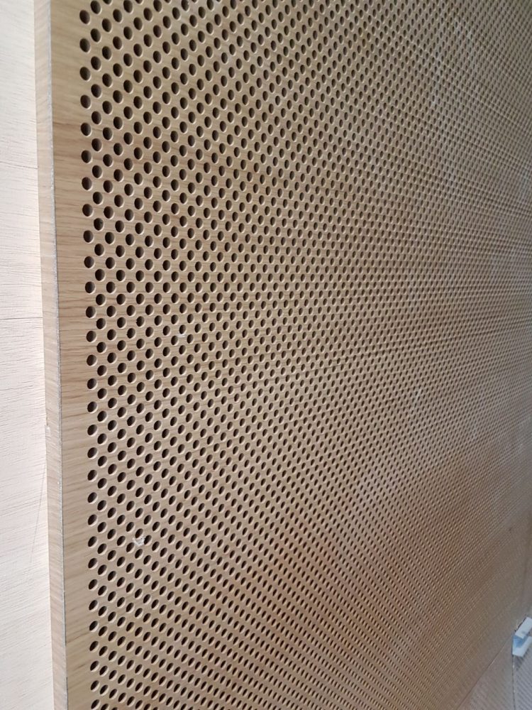 wooden acoustic panel