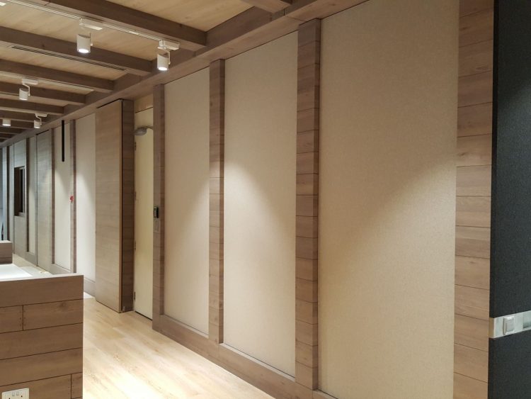 acoustic timber panel